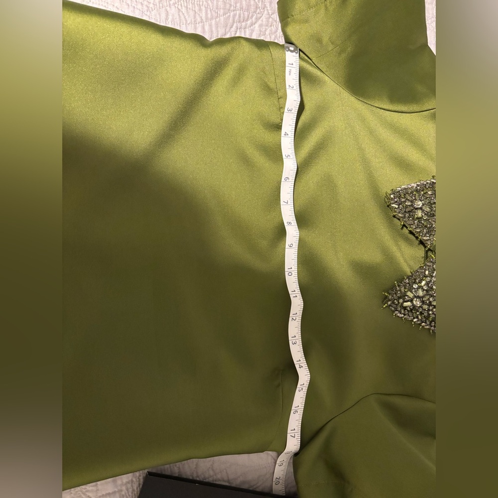 Tuckernuck Elegant Olive Green Dress - Picture 3 of 5